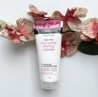 175 g. ผลิต 09/22 Neutrogena Deep Clean Brightening Foaming Cleanser นูโทรจีน่า ดีพ คลีน โฟมล้างหน้า สีชมพู