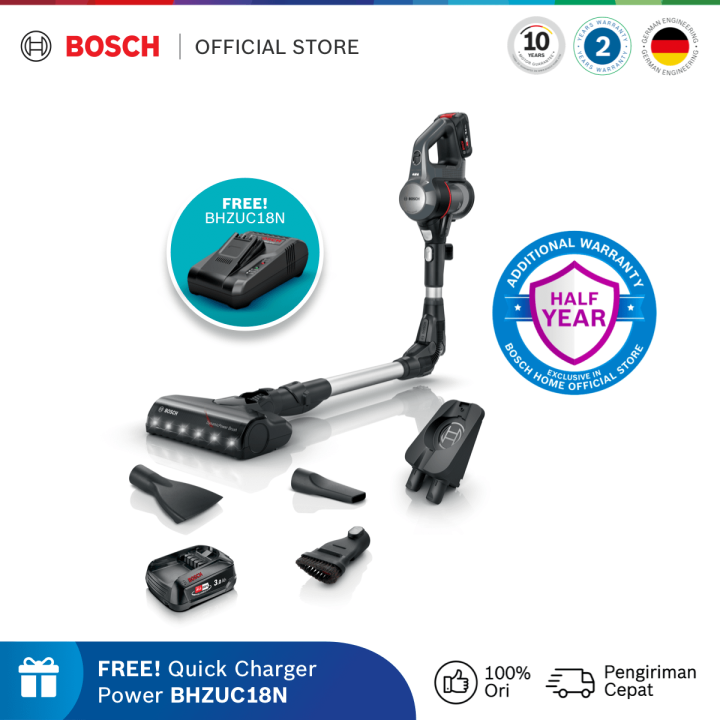 Bosch Rechargeable Vacuum Cleaner Unlimited 7 BBS712A Graphite Lazada