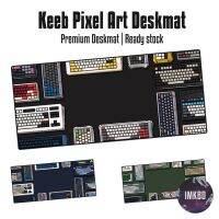 Keeb Pixel Art Deskmat/Mousepad Replica | Premium Deskmat