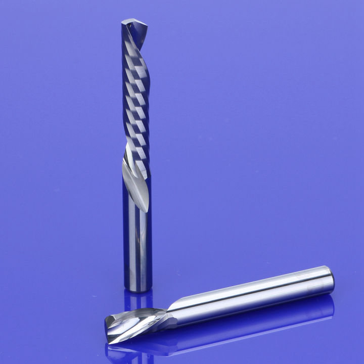 10pcs-aaa-shk-3-0mm-left-spiral-down-cut-one-flute-router-bit-cnc-end-mill-carbide-milling-cutter