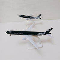 Black Air NEW ZEALAND Airlines Boeing 777 B777 Airways Diecast เครื่องบินรุ่นเครื่องบินรุ่นโลหะผสมเครื่องบินของขวัญเด็ก #007