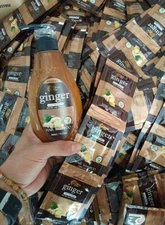 Merry Sun Ginger Shampoo 10 Sachets Lazada PH