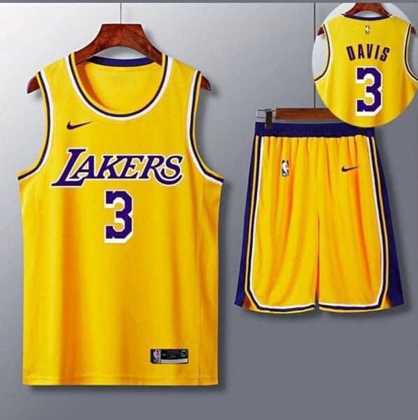 Anthony Davis Los Angeles Lakers NBA Custom Sublimation