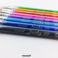 0.5 หัวเพชร ปากกาเจล Monami jewelry 777 Gel Ink Pen 0.5 ปากกาหัวเพชร โมนามิ