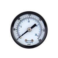 0-20bar 0-300psi เกจวัดความดัน Manometer คอมเพรสเซอร์ Pneumatic Meter TesterM