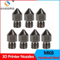 ﹉❦ SHOOMO Heat Resistant 3D Printer Extruder MK8 Hardened Steel Nozzles for Makerbot Creality CR-10 Ender3 Pro Prusa i3 Anet A8