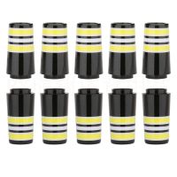 10 PCS Golf Iron Rubber Sleeve Yellow 355 Diameter Rubber Sleeve Height 25mm Iron Shock Absorber Ring Rubber Sleeve