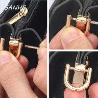 Sanhe 2Pcs D Ring กระเป๋าสายคล้องอุปกรณ์เสริมหัวเข็มขัดโลหะ