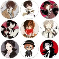 1pcs Anime Bungo Stray Dogs Cosplay Badge Nakajima Atsushi Brooch Pin Dazai Osamu Collection Badge for Backpack Clothes