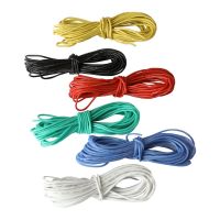 hot【cw】 Hook-up Stranded Wire UL3132 22 AWG Silicone Rubber Insulated Tinned 300V Electrical for