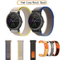 20Mm สายสำหรับการ์มิน Forerunner 645 245 55 158/Vivoactive 3 Trail Loop แถบผ้าไนลอนสายนาฬิกาอัจฉริยะ