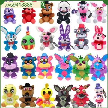 18cm FNAF Plush Toys Doll Kawaii Bonnie Chica Golden Foxy Gift For