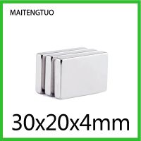 5/10/20/30/50PCS 30x20x4 mm Rare Earth Magnets Thickness 4 Block Rectangular Pot Magnets 30x20x4mm Permanent Neodymium Magnet