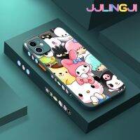 Jlingji เคสสำหรับ iPhone 11 11 Pro 11 Pro Max,เคสการ์ตูนสัตว์รวมตัวกันบางขอบสี่เหลี่ยมด้านข้างดีไซน์ใหม่กันกระแทกเคสมือถือแข็งมีน้ำค้างแข็งโปร่งใสปลอกซิลิโคนคลุมทั้งหมดกล้องป้องกัน Softcase