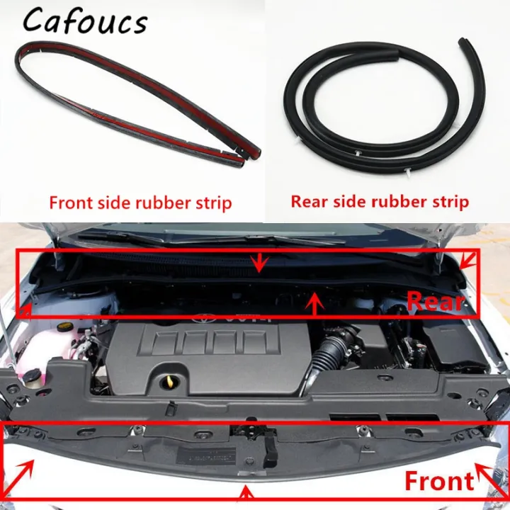 Car Front Engine Cover Waterproof Rubber Seal Strip Hood