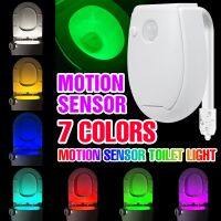 LED Toilet Lamp PIR Motion Sensor Night Light RGB Washroom Neon Lamp For Bathroom WC Toilet Bowl Backlight 7 Colors LED Lights