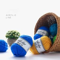 【YD】 50Grams/Ball Wool Yarn Soft Thread Knitting Baby Sweater Hat Knitted Kids AdultScarf Blanket Warm