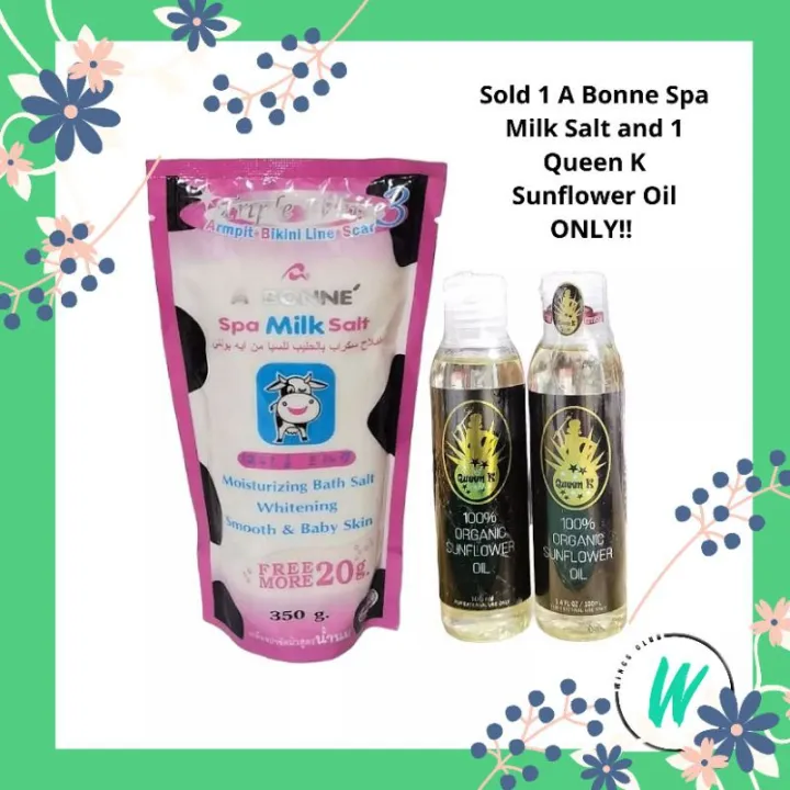 A Bonne and Sunflower oil by Queen K Bundle Set Lazada PH