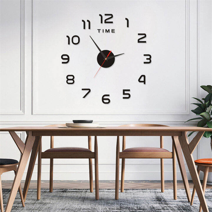 nordic-style-diy-clock-digital-wall-clock-silent-wall-clock-scandinavian-minimalist-wall-clock-diy-acrylic-digital-clock