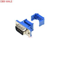 【♕】 A.One Traders 5ชิ้นตัวเชื่อมพอร์ตอนุกรมตัวผู้ DB9 DIDC9 IDC Crimp D-Sub RS232 COM ตัวเชื่อมต่อปลั๊ก9pin อะแดปเตอร์9P สำหรับสายสายแพ