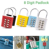 【cw】 8 Digits Password Code Combination Padlock For Luggage Backpack Toolbox Suitcase Window Travel Code Lock Keyed Anti thieft Lock 【hot】