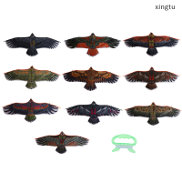 ?[xingtu] สีสุ่มเด็กกลางแจ้ง Flying BIRD Kites 1.1M FLAT Eagle Kite Toys