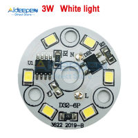 10ชิ้นล็อต LED ชิปสำหรับโคมไฟหลอดไฟ3วัตต์ SMD 2835รอบลูกปัดแสง AC 220โวลต์หลอดไฟชิปแสงสปอตไล