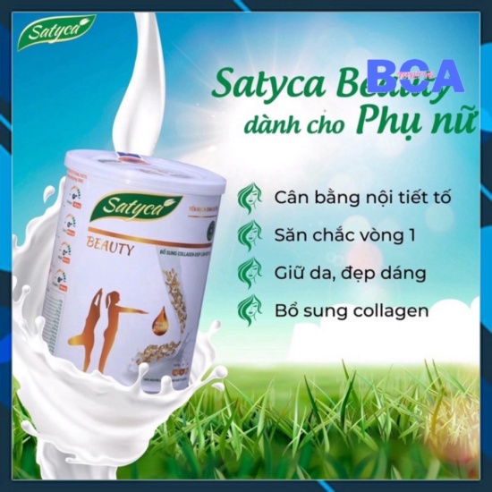 Sữa yến mạch dinh dưỡng satyca beauty dành cho phụ nữ - ảnh sản phẩm 4