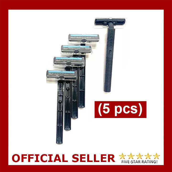 [ZOREIL] 5pcs Dorco Razor Blade Shaver Twin Blade Fixed Type Disposable ...