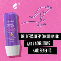 Aussie 3 Minute Miracle Strong Conditioning Treatment ทรีตเม้นท์ หมักผม นุ่มสวยใน 3 นาที สำหรับผมแห้งเสีย ผมทำสีบ่อย ขนาด 236ml.