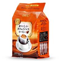 UCC Decaf Drip coffee ยูซีซี ดีคาฟ กาแฟคั่วบดดริฟ สกัดคาเฟอีนออก (Japan Imported) 7g. x 8ซอง