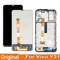 ZZOOI Original 6.58" For VIVO Y31 V2036 LCD Display Touch Digitizer Screen Assembly With Frame Repair Parts