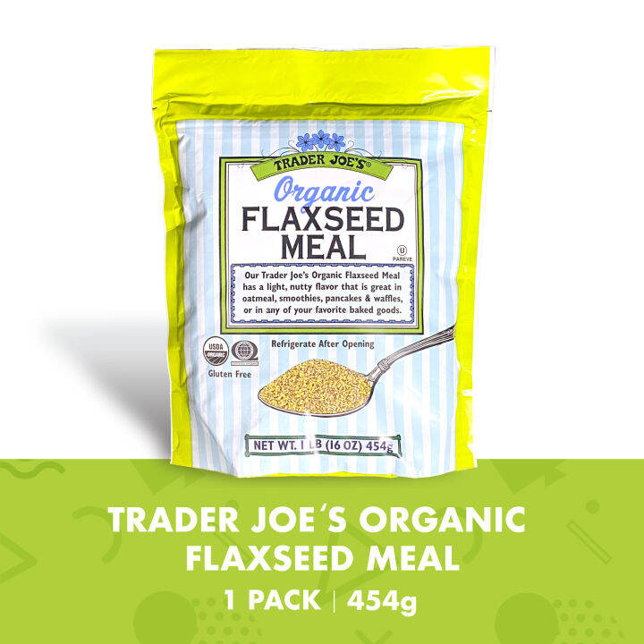 Trader Joe's Organic Gluten Free Flaxseed Meal 454g (16 oz) Lazada PH