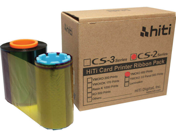 hiti Genuine YMCKO ribbon (original ribbon) for hiti CS series card