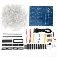 DIY Kit Students Electronic Production White+Blue for Christmas Gift/New Year Gift