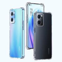 ป้องกันการกระแทก OPPO Reno 8 Pro 5G 7 7z 6 5z 5 4 3 2 2z 2F 10x ซูมโปร่งใสชัดเจนหนาปลอกเคสโทรศัพท์