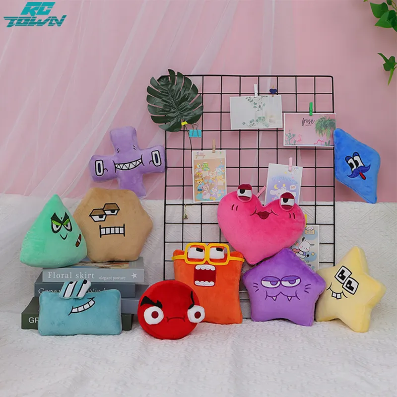 20cm Alphabet Lore Plush Toys Cute Soft Stuffed 0-9 Figure