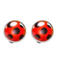 【CC】 NEW Fashion Ear Clip Earrings for Anime Jewelry and Ladies Dot on