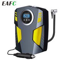 120W 150 PSI Car Air Compressor Pump  Digital Tire Inflator Portable Auto Air Pump For Car Motorcycle LED Light Tire Pump Air Compressors  Inflators