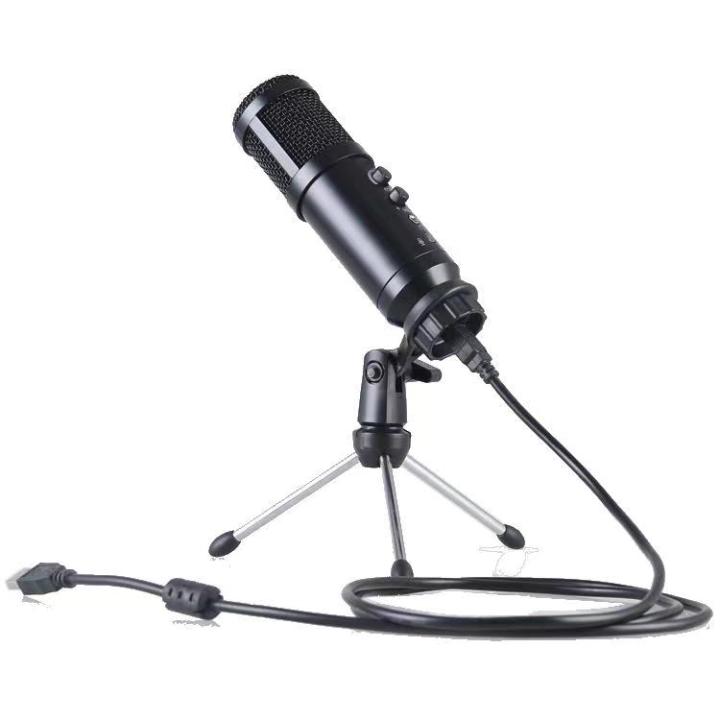 bm999-ไมโครโฟน-condenser-microphone-ไมค์อัดเสียง-ไมค์โครโฟน-พร้อม-ขาตั้งไมค์โครโฟน-และอุปกรณ์เสริม-usb-ไมโครโฟนชุด-192-กิโลเฮิร์ตซ์-24bit