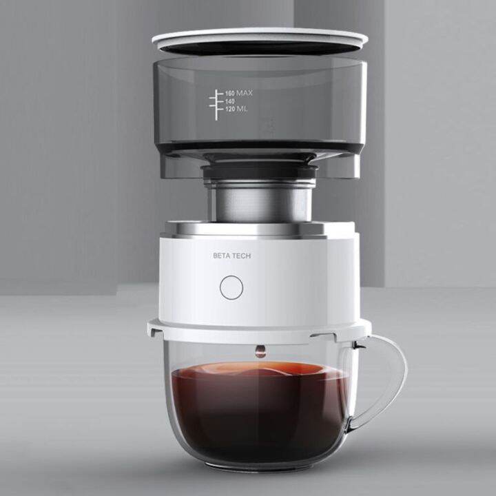 NEW Mini Coffee Machine HandPressed Coffee Maker Coffee Brewer Grinder