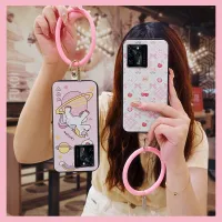 hang wrist trend Phone Case For ZTE Balde V30 taste advanced Cartoon soft shell The New personality texture funny cute