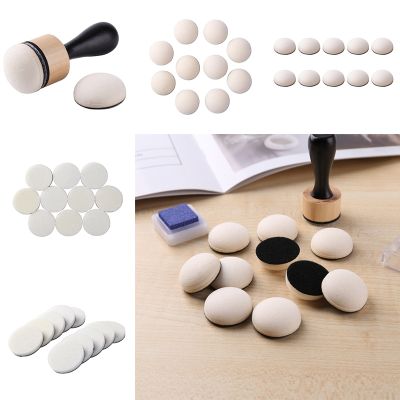 Domed Round Foams Mini Ink Blending Tools Round Foams Refills for DIY Scrapbooking Paint Paper Craft Card Making 2021 Hot Sale