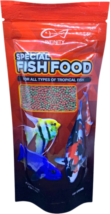 Infinity Special Fish Food 100 Grams For All Types Of Tropical Fish ...