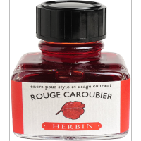 J HERBIN Fountain Pen Inks Rouge caroubier (C13022T) / น้ำหมึกสำหรับปากกาหมึกซึม สีแดงเมล็ด Carob แบรนด์ J HERBIN จากประเทศฝรั่งเศส