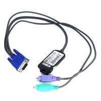 396632-001 286597-001 IP KVM CAT5 PS/2 RJ45-to-VGA Kabel Adaptor Antarmuka 520-290-505 (Digunakan)