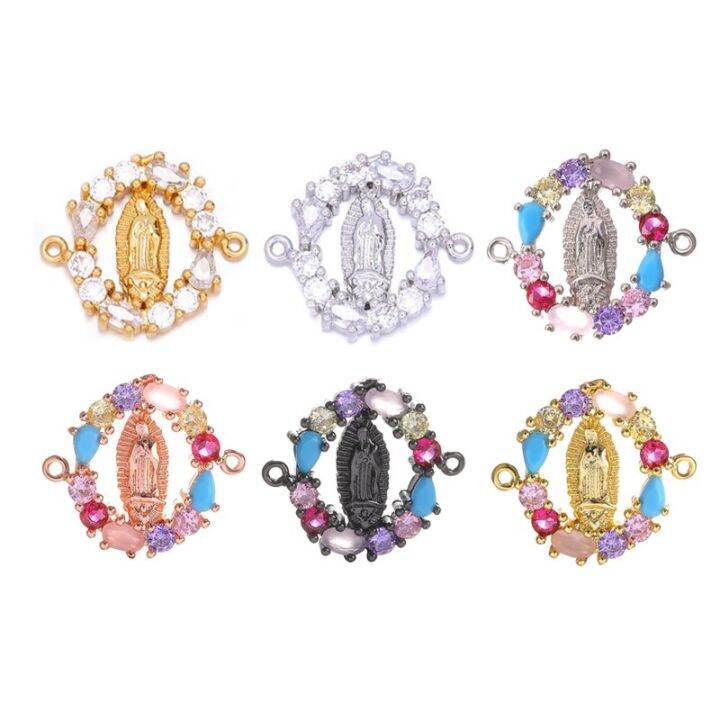 juya-virgin-mary-pendants-christian-connectors-jewelry-making-charms-for-hand-made-womens-bracelet-necklaces-fashion-accessories-diy-accessories-and-o