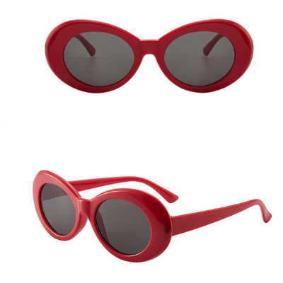 Korean New Oval Sunglasses Alien Shaped Elliptical Sunglasse Hip-hop Small Cat Eye Sunglasses Women Eyeglasses