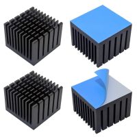 40x40x30mm 10pcs Aluminum Heatsink Heat sink Radiator for Electronic Chip LED Cooling With Thermal Conductive Tape Adhesives  Tape