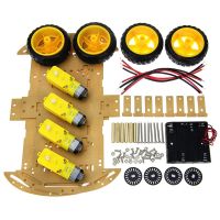 DIY Electronic Kit Electronics Assembly Kit to Build Robot Acrylic Car Base Car Learning Programming Kit